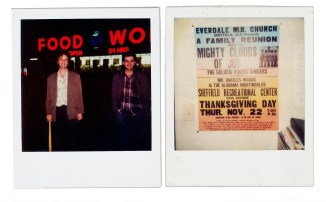 Wiffle Bat in Mr Lane's hand; Great Tribune Showprint poster at the studio